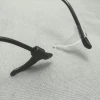 Gafas cubiertas antideslizantes de PVC de imitación de silicona de gran tamaño orejeras de gancho para el oído soportes para colgar accesorios de fijación gafas piernas y pies Specification image